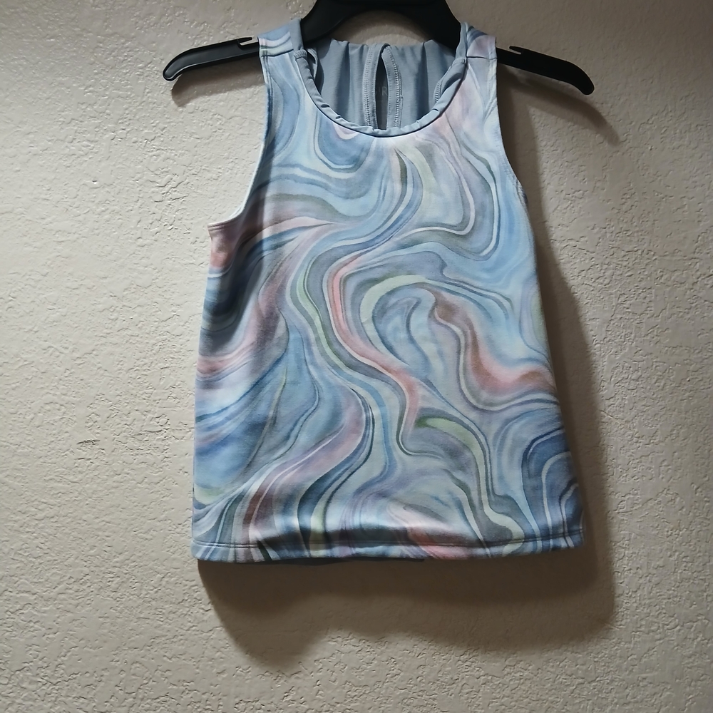 Athleta girl size m 8/10 Stylish Multicolor Top